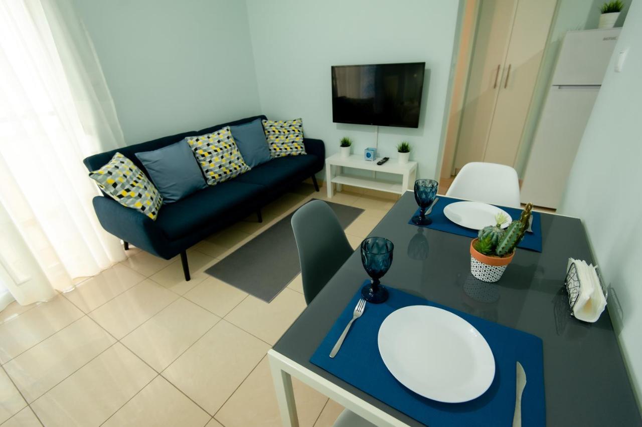شقة Aegean Studio By The Sea II Peraía المظهر الخارجي الصورة